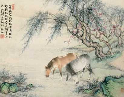 殷梓湘 柳马 镜心